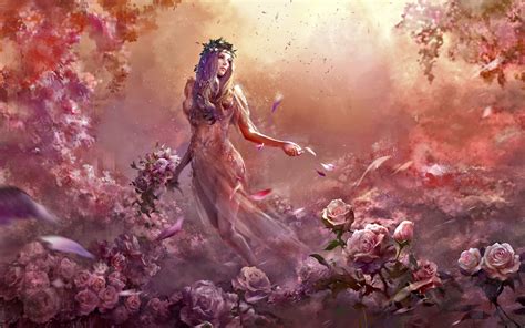 flora greek mythology.